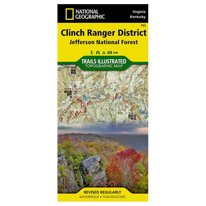 NATIONAL GEOGRAPHIC CLINCH RANGER DISTRICT No.793
