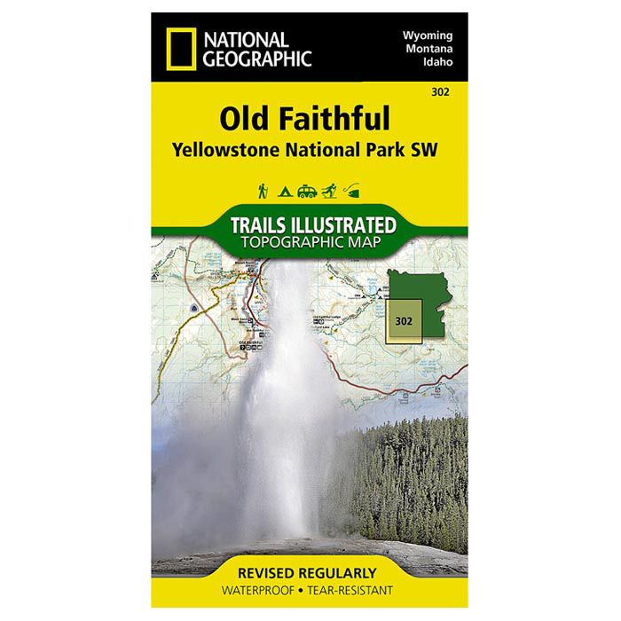 NATIONAL GEOGRAPHIC OLD FAITHFUL YELLOWSTONE NATIONAL PARK No.302