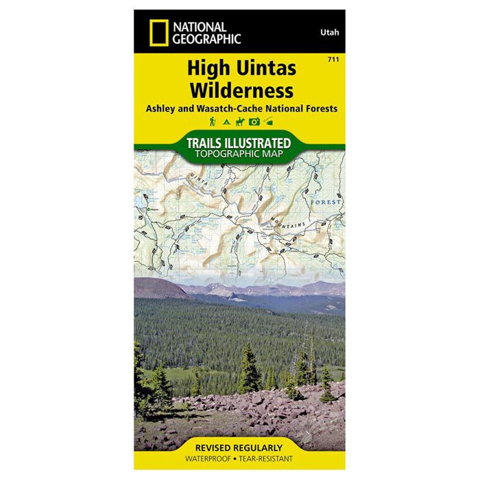 NATIONAL GEOGRAPHIC HIGH UINTAS WILDERNESS No.711