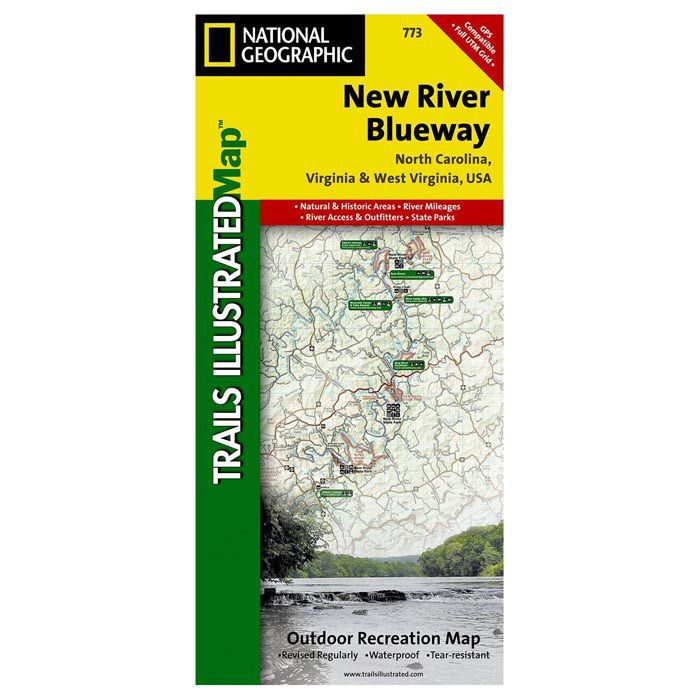 NATIONAL GEOGRAPHIC NEW RIVER BLUEWAY No.773