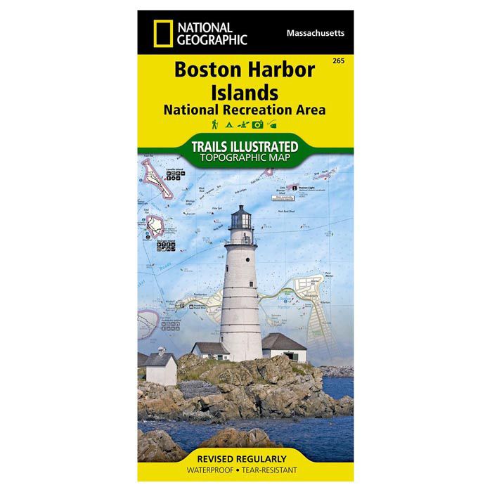 NATIONAL GEOGRAPHIC BOSTON HARBOR ISLANDS No.365