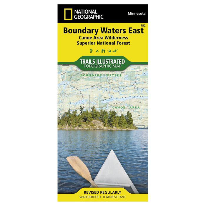 NATIONAL GEOGRAPHIC BOUNDARY WATERS EAST No.752