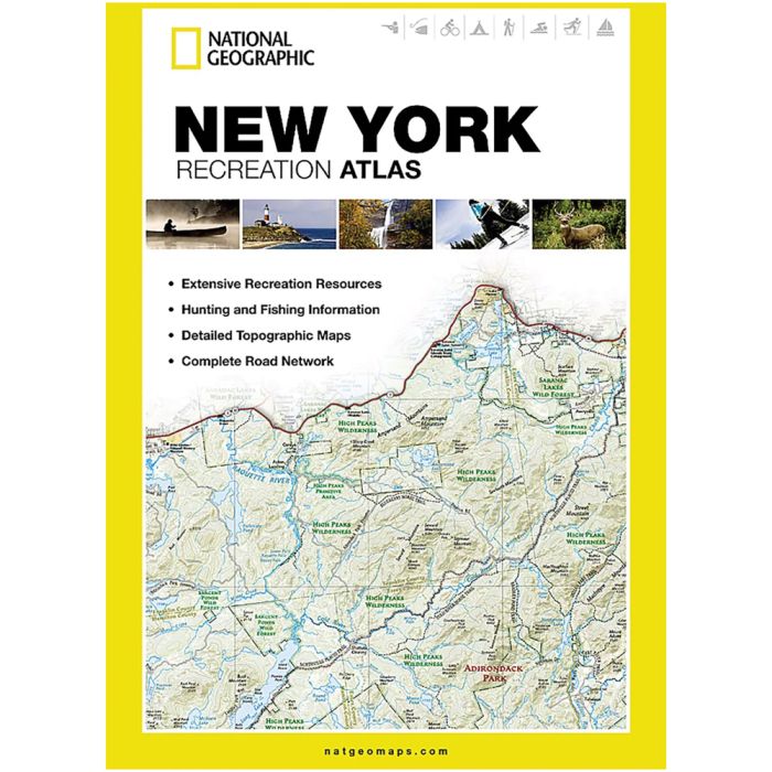 NATIONAL GEOGRAPHIC NEW YORK STATE ATLAS