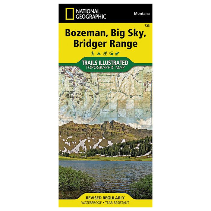NATIONAL GEOGRAPHIC BOZEMAN BIG SKY BRIDGER RANGE No.723