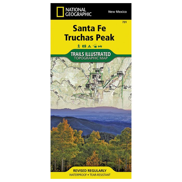 NATIONAL GEOGRAPHIC SANTA FE TRUCHAS PEAK No.731