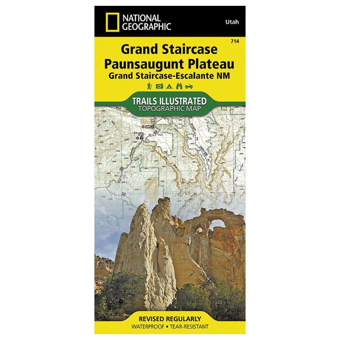 NATIONAL GEOGRAPHIC GRAND STAIRCASE PAUNSAUGUNT PLATEAU No.714