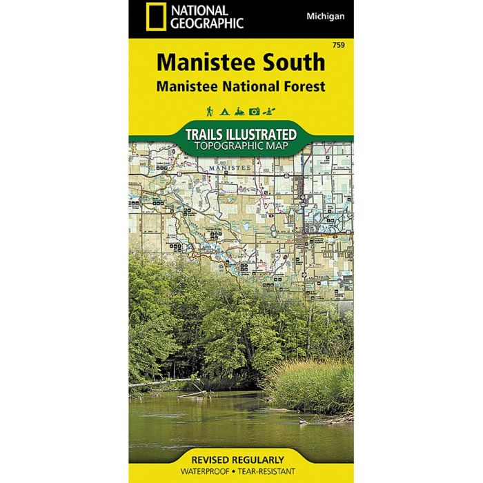 NATIONAL GEOGRAPHIC MANISTEE NATL FRST SOUTH No. 759