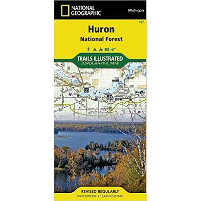 NATIONAL GEOGRAPHIC HURON NATL FOREST No. 757
