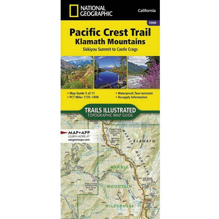 NATIONAL GEOGRAPHIC PACIFIC CREST TRAIL: SISKIYOU SUMMIT TO CASTLE CRAGGS