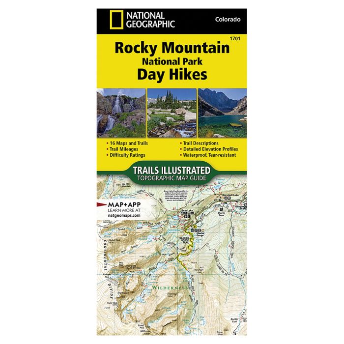 NATIONAL GEOGRAPHIC ROCKY MOUNTAIN NATIONAL PARK DAY HIKES