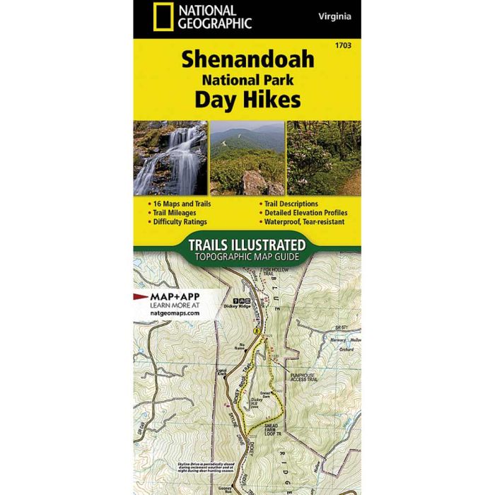 NATIONAL GEOGRAPHIC SHENANDOAH NATIONAL PARK DAY HIKES