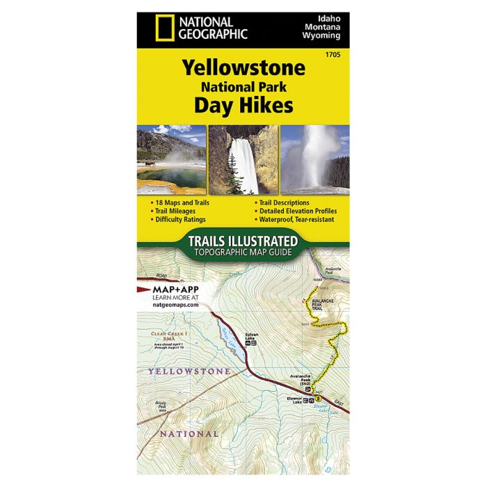 NATIONAL GEOGRAPHIC YELLOWSTONE NATIONAL PARK DAY HIKES