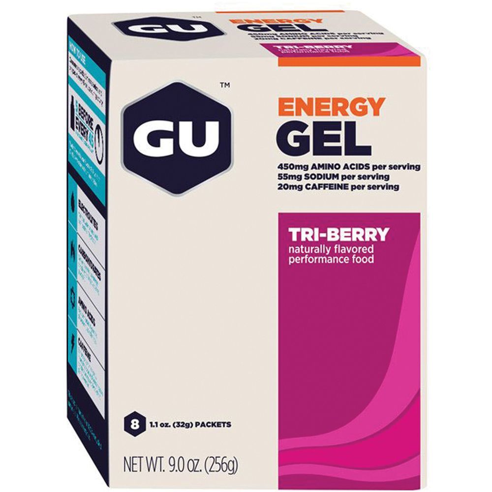 GU ENERGY GEL - 8 PACK