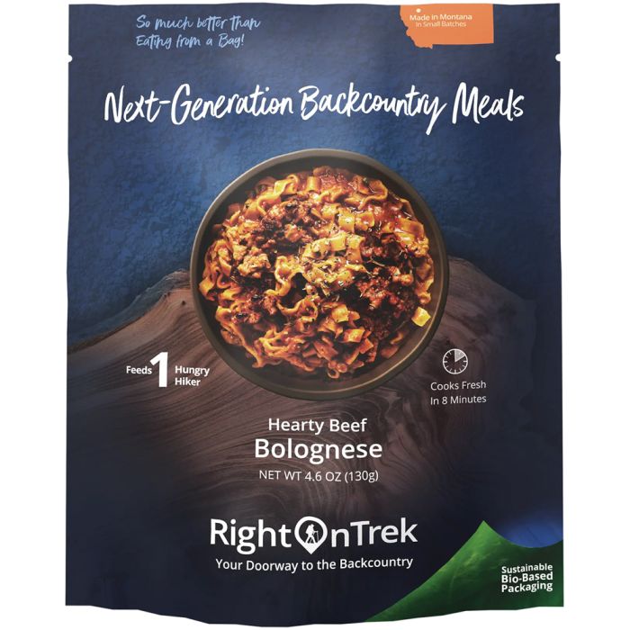 RIGHT ON TREK HEARTY BEEF BOLOGNESE