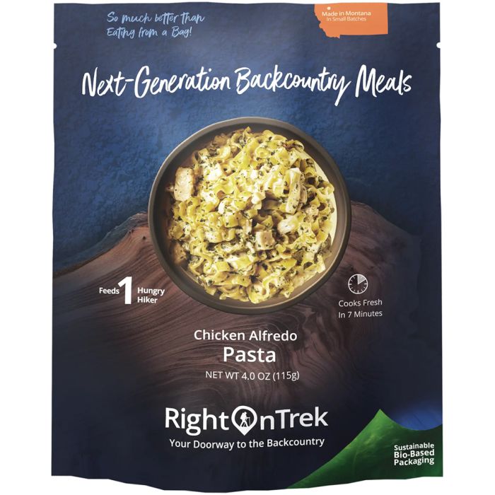 RIGHT ON TREK CHICKEN ALFREDO