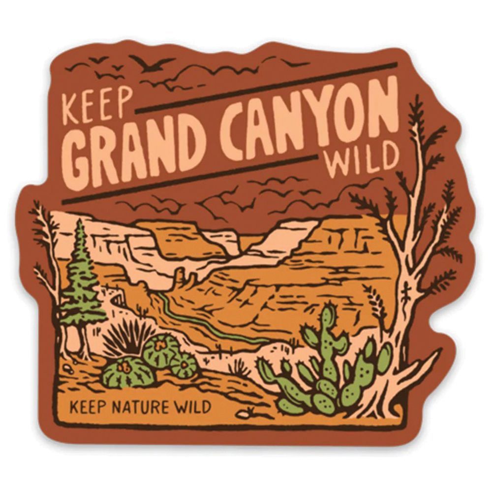 KEEP NATURE WILD STICKERS