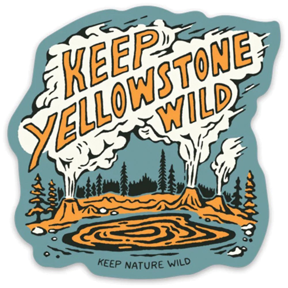 KEEP NATURE WILD STICKERS