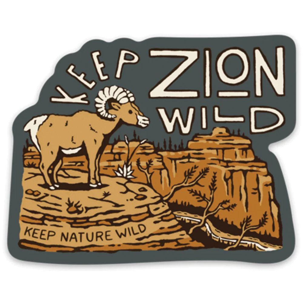 KEEP NATURE WILD STICKERS