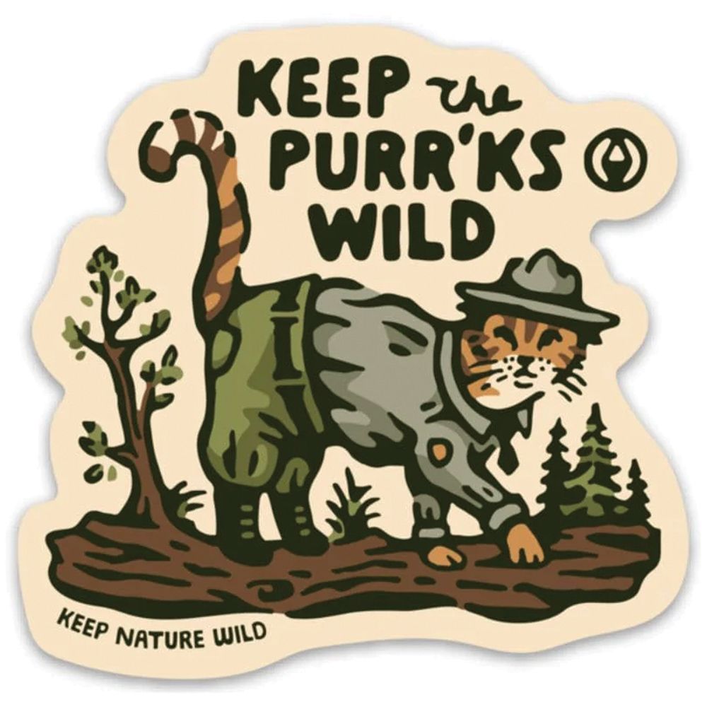 KEEP NATURE WILD STICKERS