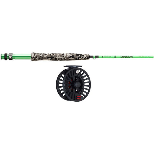 REDINGTON MINNOW ROD AND CROSSWATER REEL COMBO 5WT 8'