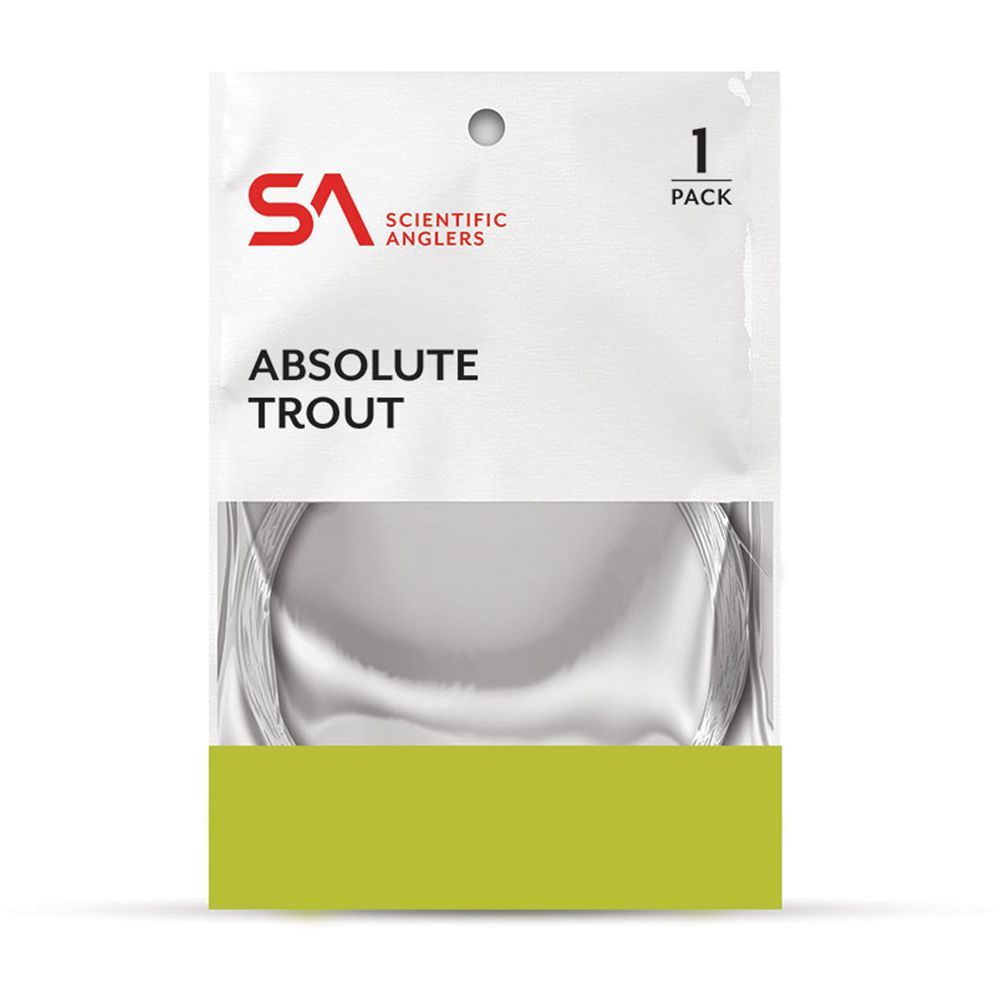 SCIENTIFIC ANGLERS ABSOLUTE TROUT LEADERS - SINGLE PACK