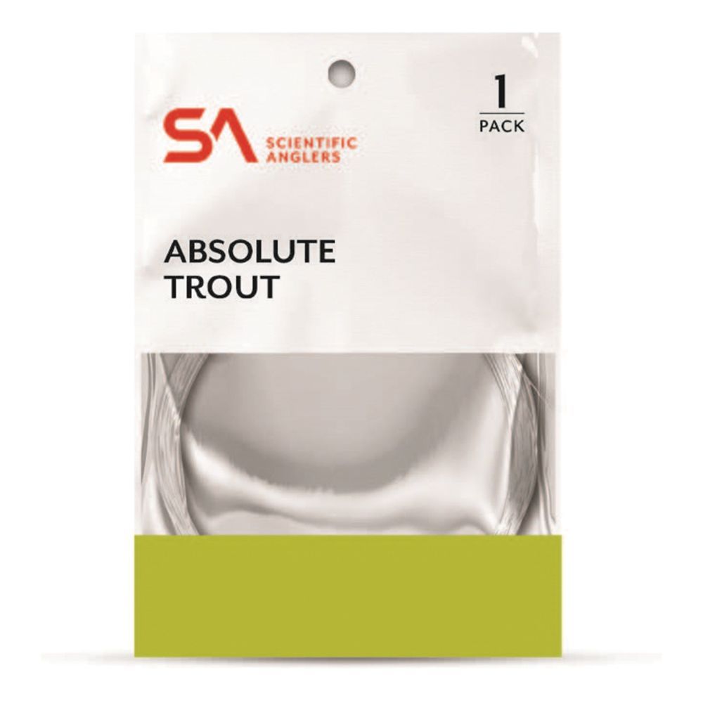 SCIENTIFIC ANGLERS ABSOLUTE TROUT LEADERS - SINGLE PACK