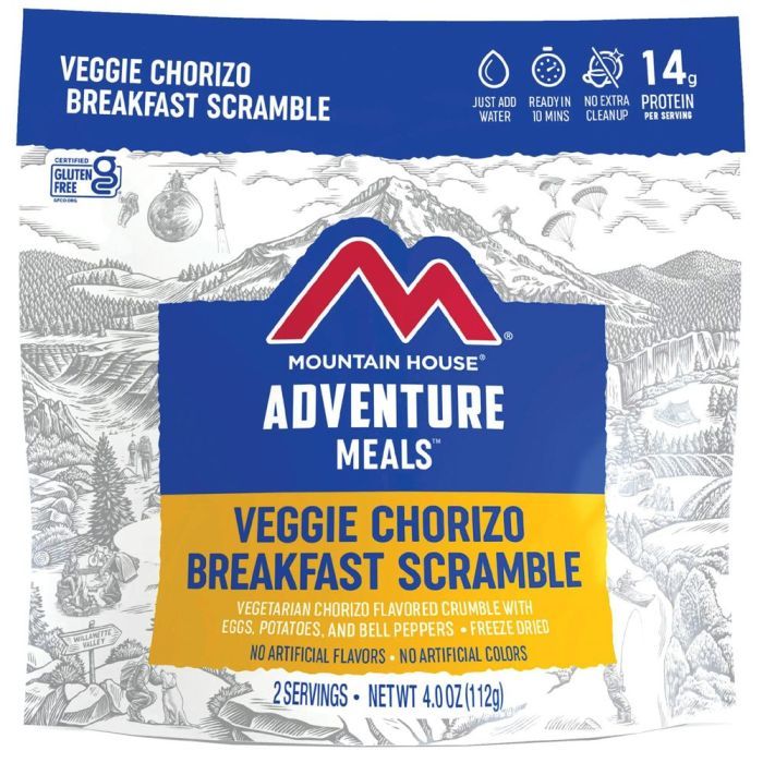 MOUNTAIN HOUSE VEGGIE CHORIZO BREAKFAST SCRAMBLE