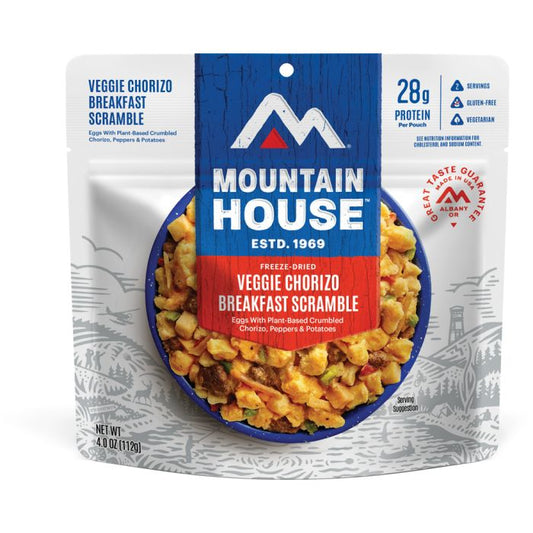 MOUNTAIN HOUSE VEGGIE CHORIZO BREAKFAST SCRAMBLE