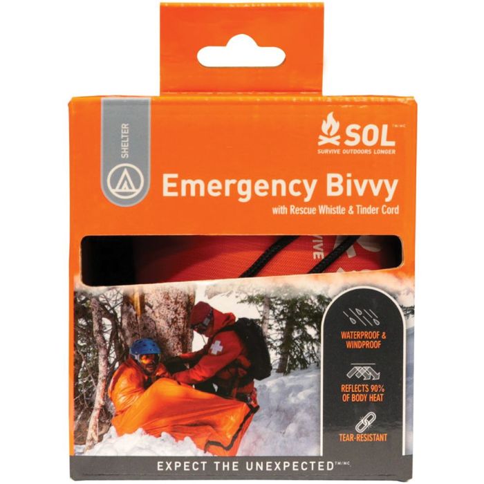 SOL THERMAL BIVVY W/ RESCUE WHISTLE