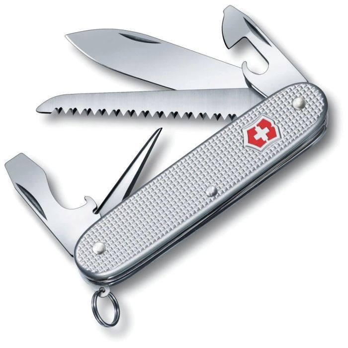 VICTORINOX FARMER ALOX - SILVER