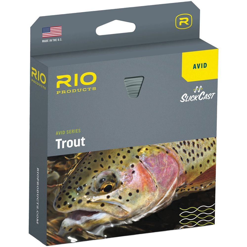 RIO PRODUCTS AVID GOLD FLY LINE