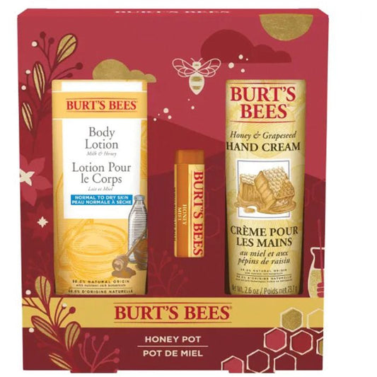 BURTS BEES BURT'S BEES HONEY POT GIFT SET HOLIDAY 2023