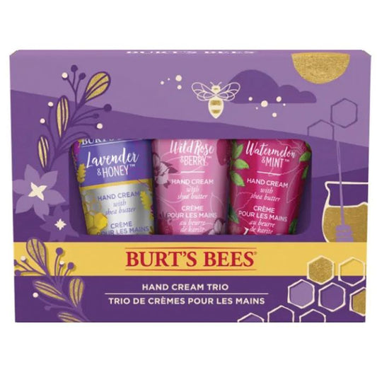 BURTS BEES BURT'S BEES HAND CREAM TRIO GIFT SET HOLIDAY 2024