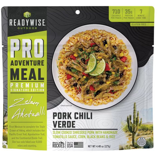 READYWISE OUTDOOR PRO MEAL PORK CHILE VERDE