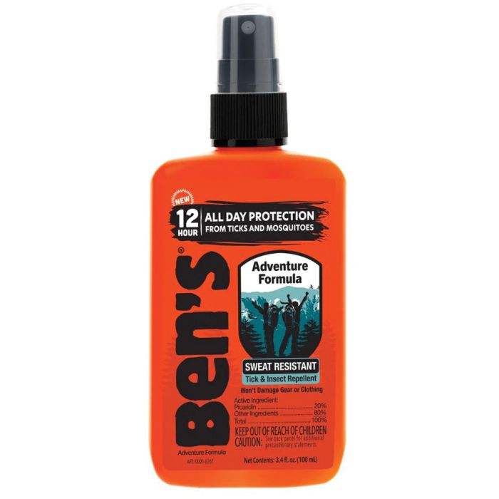 BENS BEN'S ADVENTURE FORMULA 3.4OZ PUMP SPRAY - CARDED