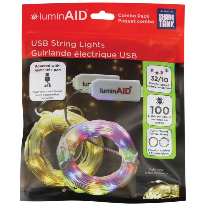 LUMINAID ADD-ON STRING LIGHTS