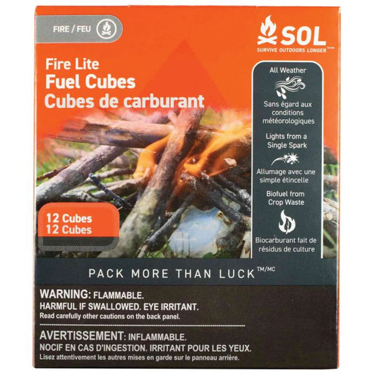 SOL FIRE LITE FUEL CUBES IN BOX