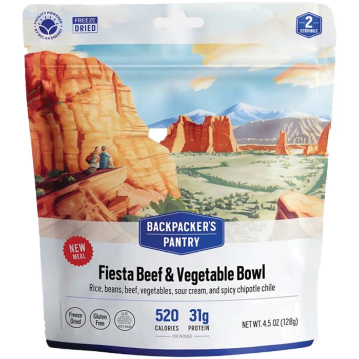 BACKPACKERS PANTRY FIESTA BEEF AND VEGETABLE BOWL