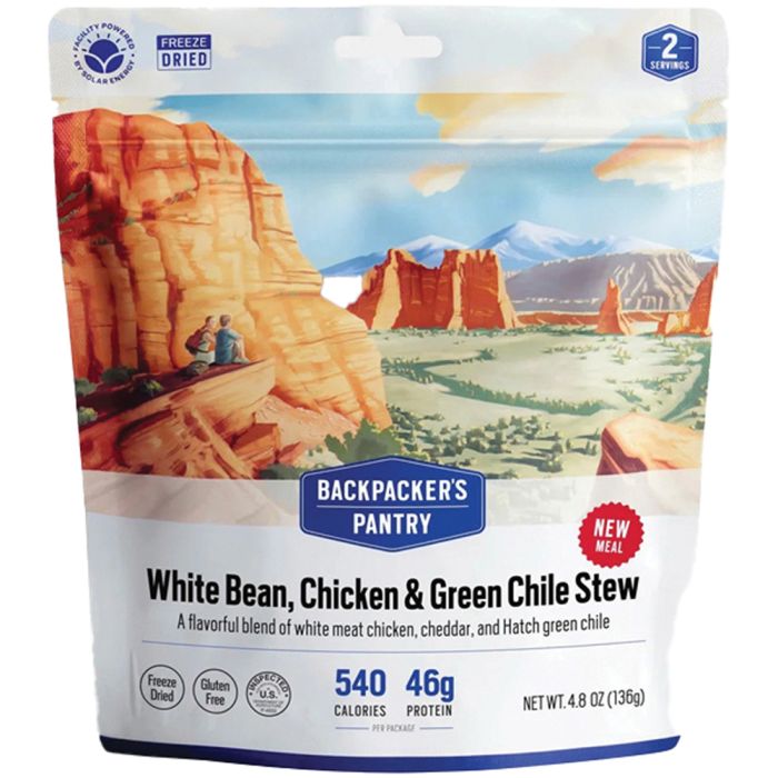 BACKPACKERS PANTRY WHITE BEAN CHICKEN & GREEN CHILE STEW