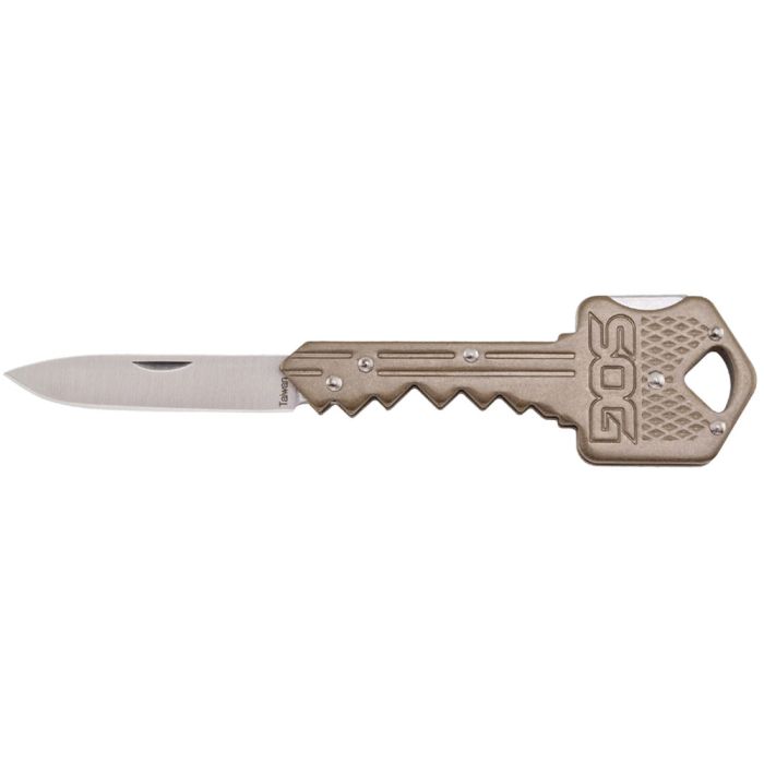 SOG KEY KNIFE BRASS - CLAM PACK