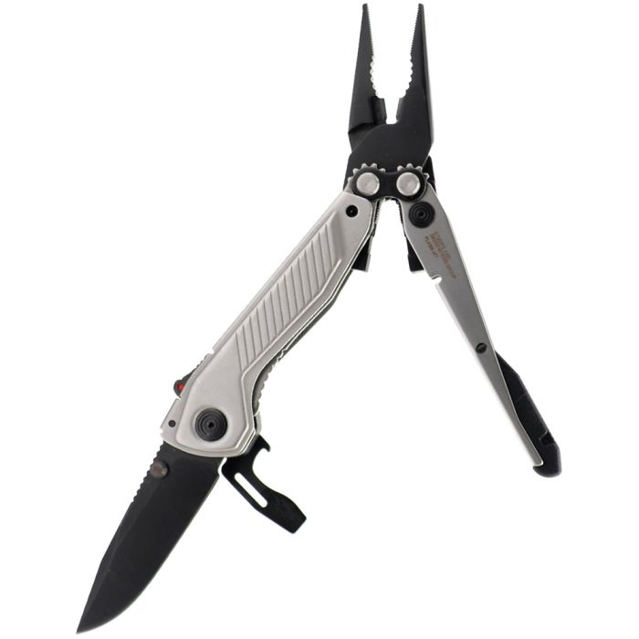 SOG FLASH MT SILVER/BLACK - PEG BOX