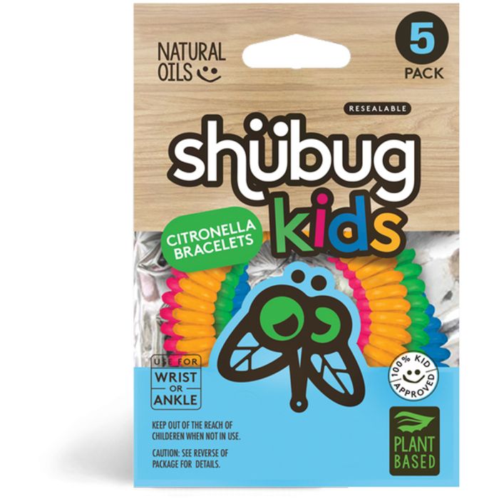 SHUBUG KIDS COIL BRACELETS 5 CT