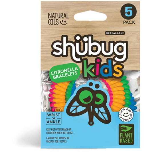 SHUBUG KIDS COIL BRACELETS 5 CT