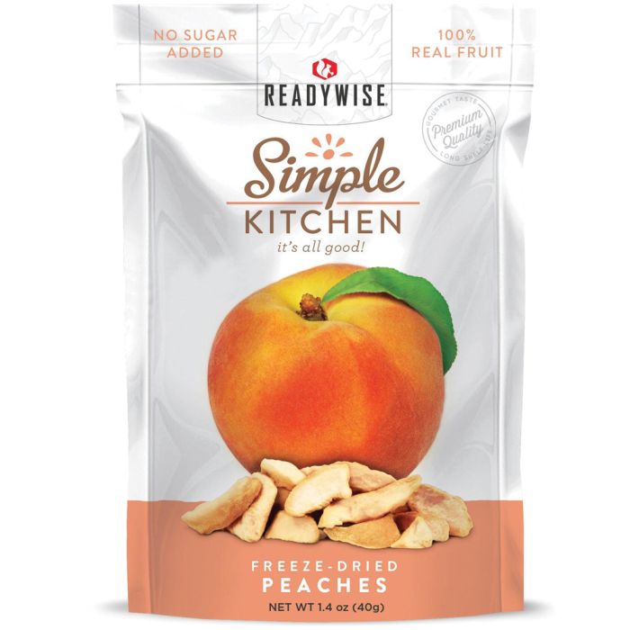 READYWISE SIMPLE KITCHEN PEACHES