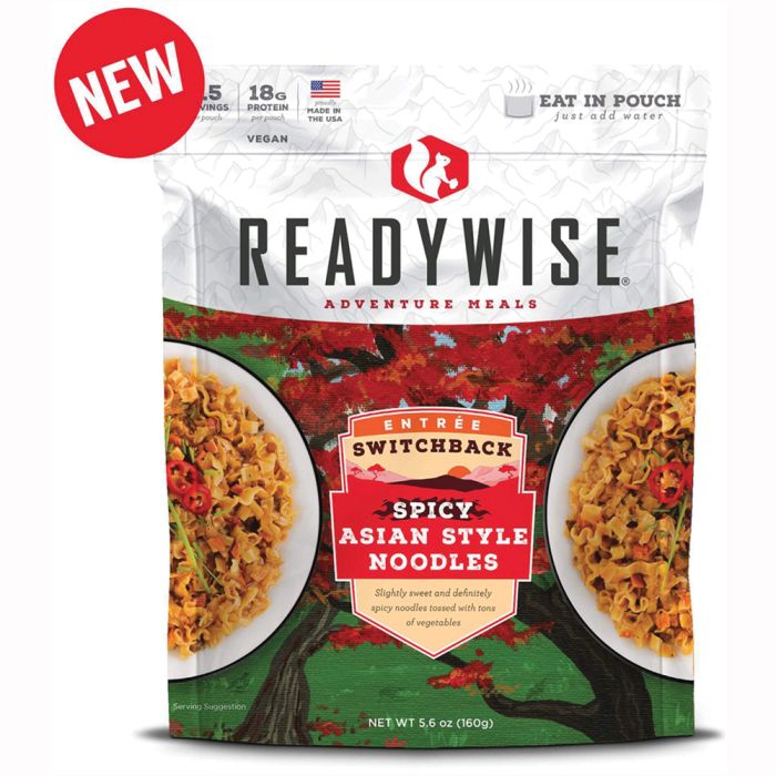 READYWISE SPICY ASIAN STYLE NOODLES