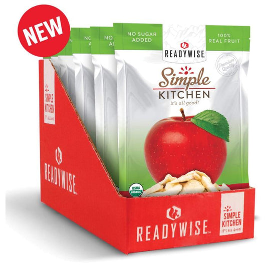 READYWISE ORGANIC FREEZE DRIED APPLES