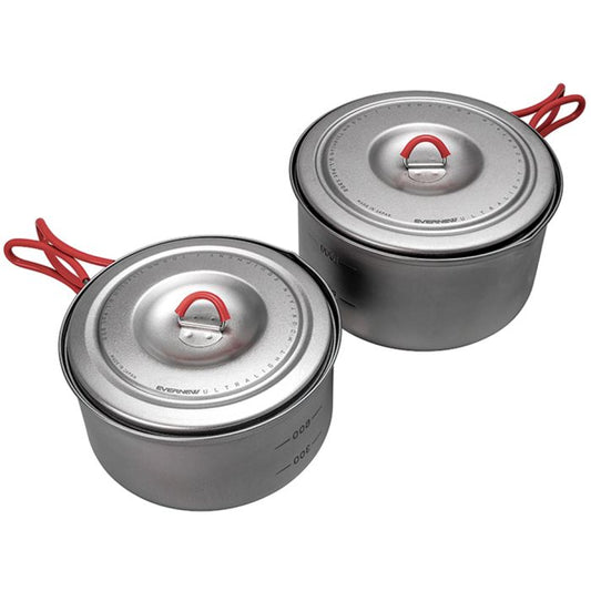 EVERNEW TITANIUM UL POT SET 900 & 1300