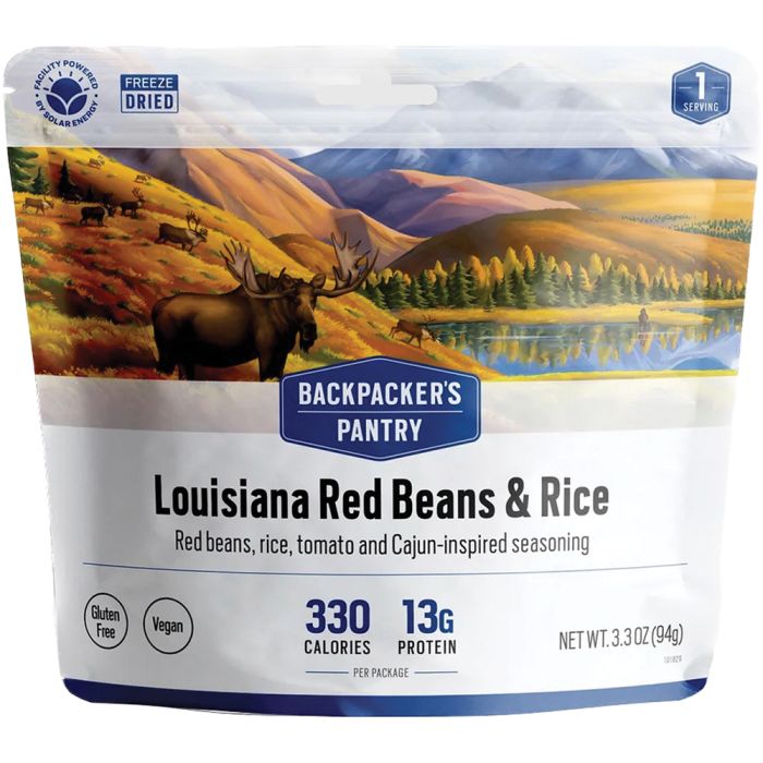 BACKPACKERS PANTRY LOUISIANA BEANS & RICE (VEGAN) 1P