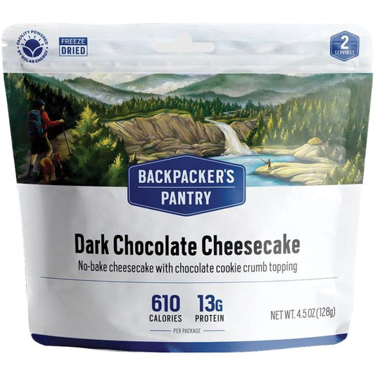 BACKPACKERS PANTRY DARK CHOCOLATE CHEESECAKE MIX 2P