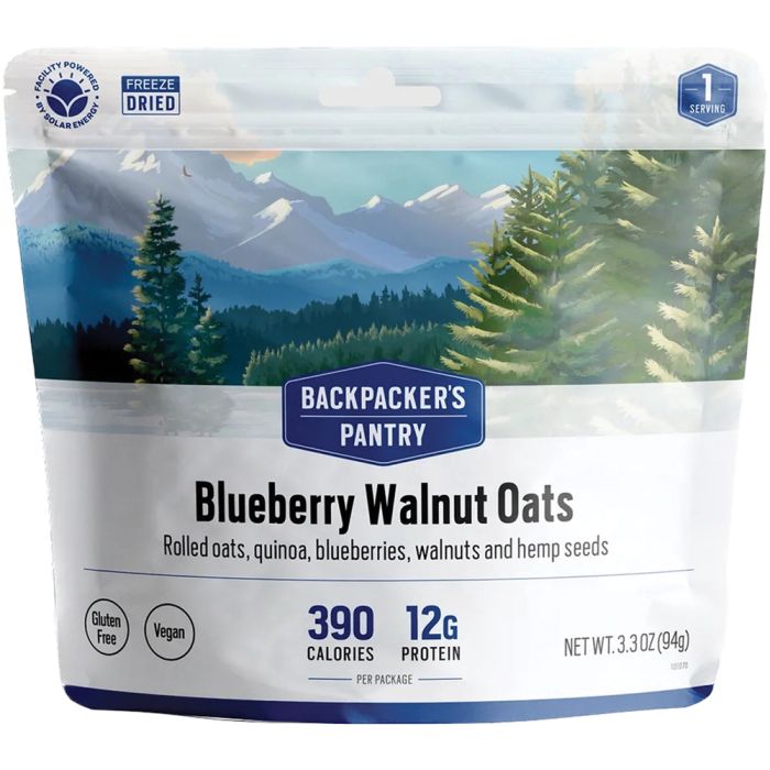 BACKPACKERS PANTRY BLUEBERRY WALNUT OATS (VEGAN) 1P